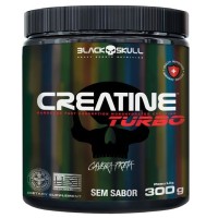 CREATINA TURBO 300GR CAVEIRA PRETA
